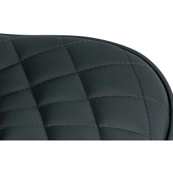 Taburete de bar Minosa Negro,Simil cuero