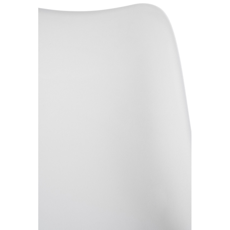 Tabouret de travail blanc Laflin