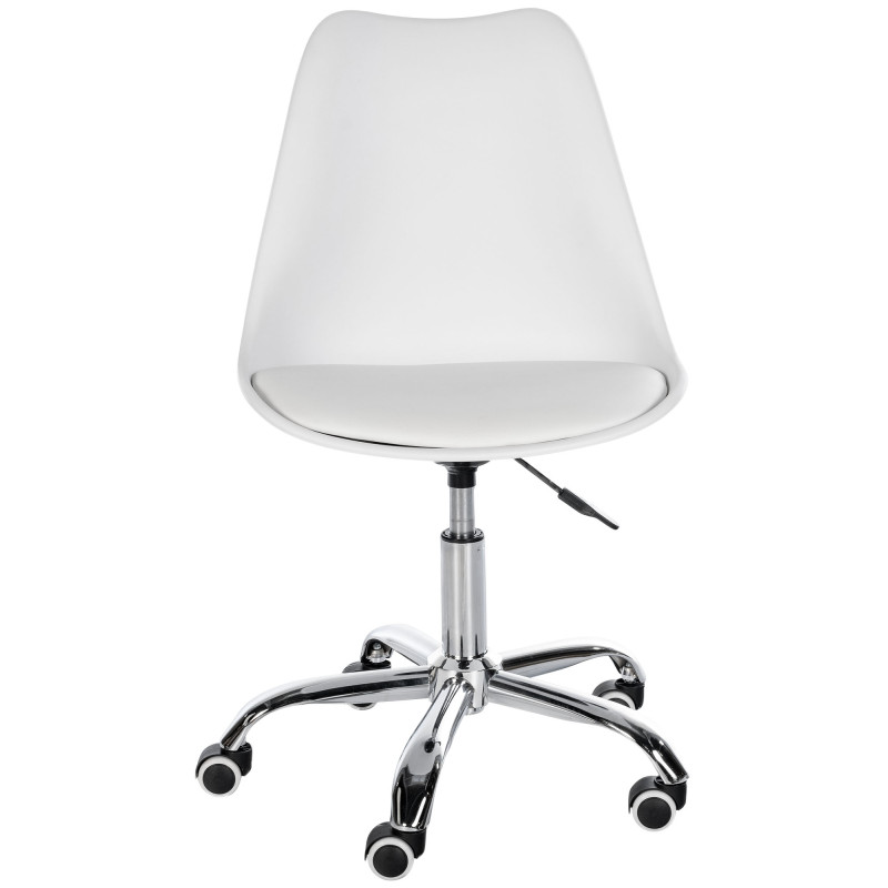 Tabouret de travail blanc Laflin