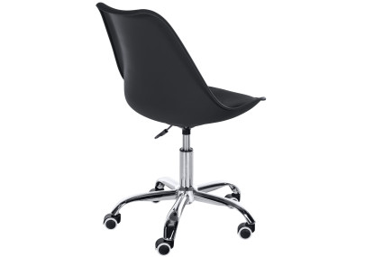 Tabouret de travail noir Laflin