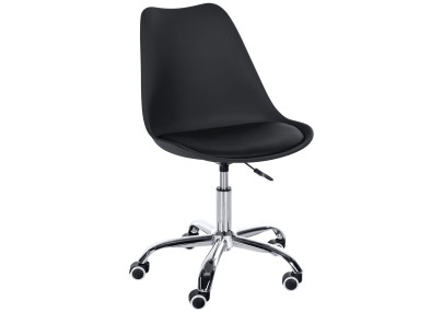 Tabouret de travail noir Laflin