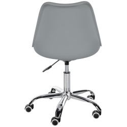 Tabouret de travail gris Laflin
