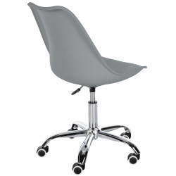 Tabouret de travail gris Laflin