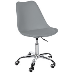 Tabouret de travail gris Laflin
