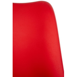 Tabouret de travail rouge Laflin