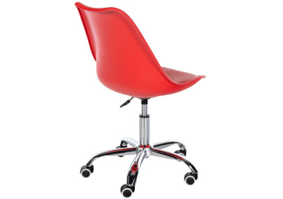 Tabouret de travail rouge Laflin