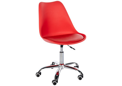Tabouret de travail rouge Laflin