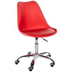 Tabouret de travail rouge Laflin