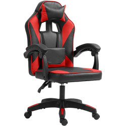 Tabouret de bar Shanghai, similicuir, blanc/gris