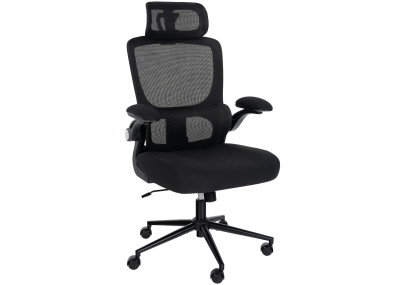 Chaise de bureau Newberg, noire