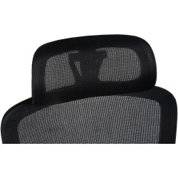 Chaise de bureau Newberg, noire