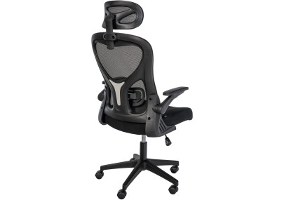 Chaise de bureau Roseburg, noire