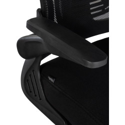 Chaise de bureau Roseburg, noire