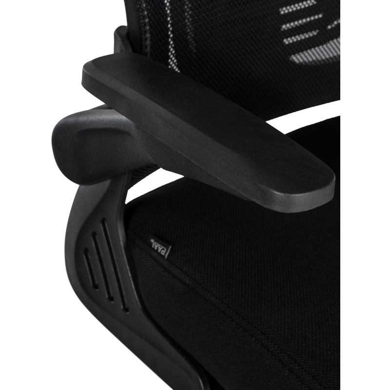 Chaise de bureau Roseburg, noire