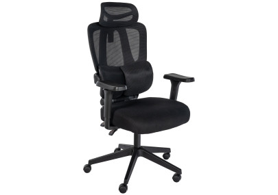 Chaise de bureau Altamont, noire