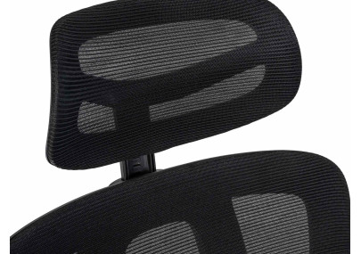 Chaise de bureau Altamont, noire