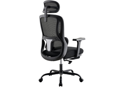 Silla de Oficina Mankato Negro