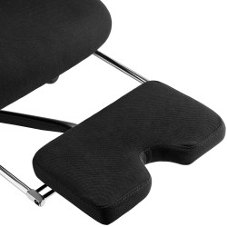 Chaise de bureau Mankato, noire