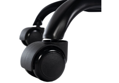 Chaise de bureau Kaylee, noire