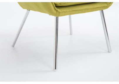 Sillón Lounge Caracas en Tela Verde