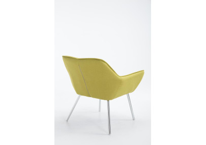 Sillón Lounge Caracas en Tela Verde