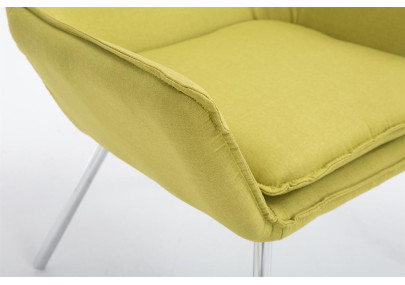 Sillón Lounge Caracas en Tela Verde