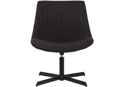 Chaise longue Granby, noire