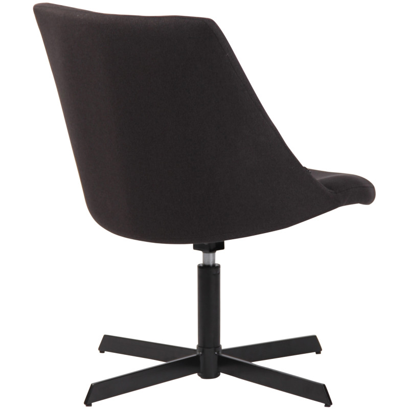 Chaise longue Granby, noire