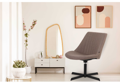 Sedia da Lounge Granby Tortora