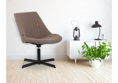 Sedia da Lounge Granby Tortora