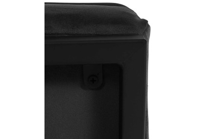 Lounger Avon Velvet nero