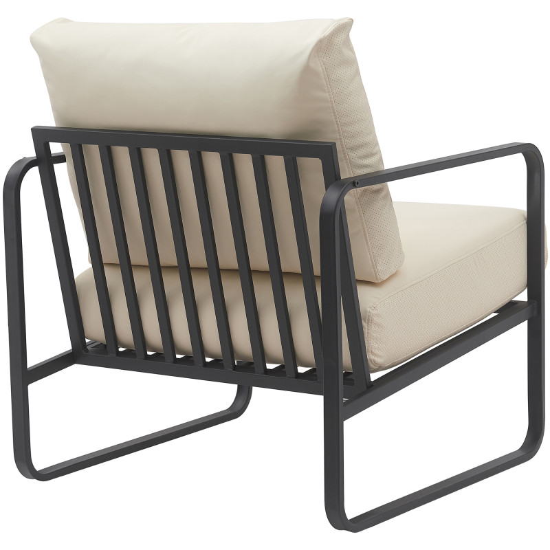 Lounger Manea cr?me pour cuir artificiel