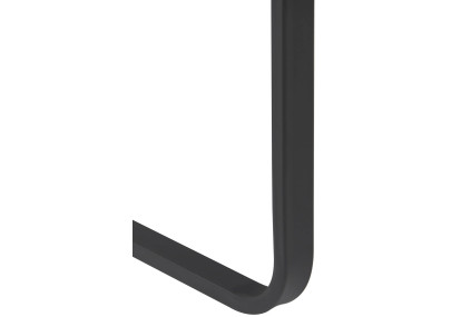 Chaise longue Manea en tissu crème