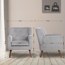 Sessel Kioni Cord