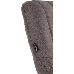 Sgabello Milet Tessuto grigio scuro,nero