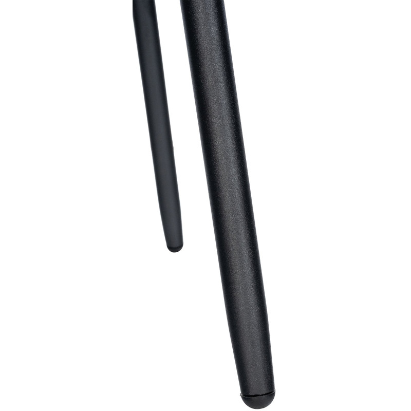 Tabouret de bar Weston en velours noir