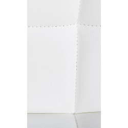Taburete de bar Feni en polipiel Blanco,Blanco