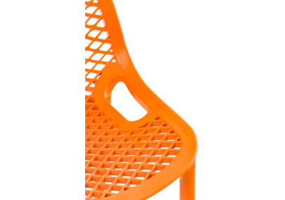 Tabouret de bar orange Air