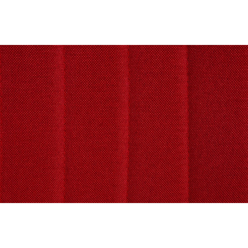 Tabouret de bar Toni, tissu, chrome rouge