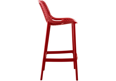 Tabouret de bar rouge Air