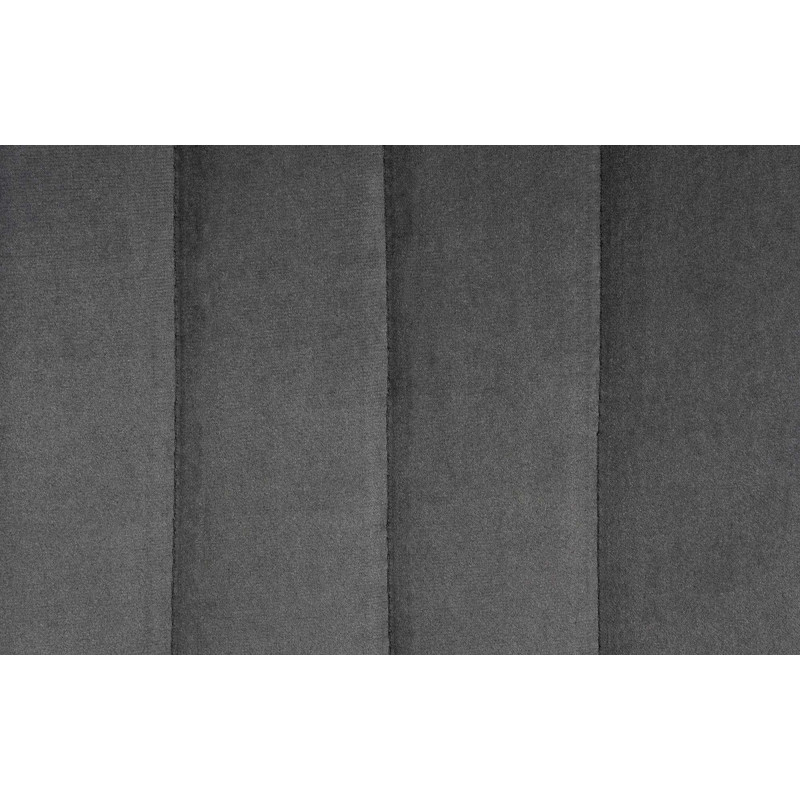 Taburete de bar Toni en terciopelo Gris oscuro,Blanco