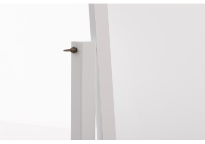 Miroir sur pied Elvis blanc