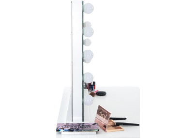 Espejo de maquillaje Palmdale Blanco