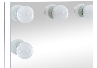 Espejo de maquillaje Palmdale Blanco