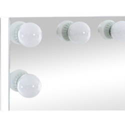 Espejo de maquillaje Palmdale Blanco