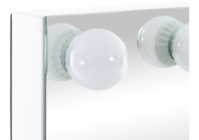 Miroir de maquillage blanc Palmdale