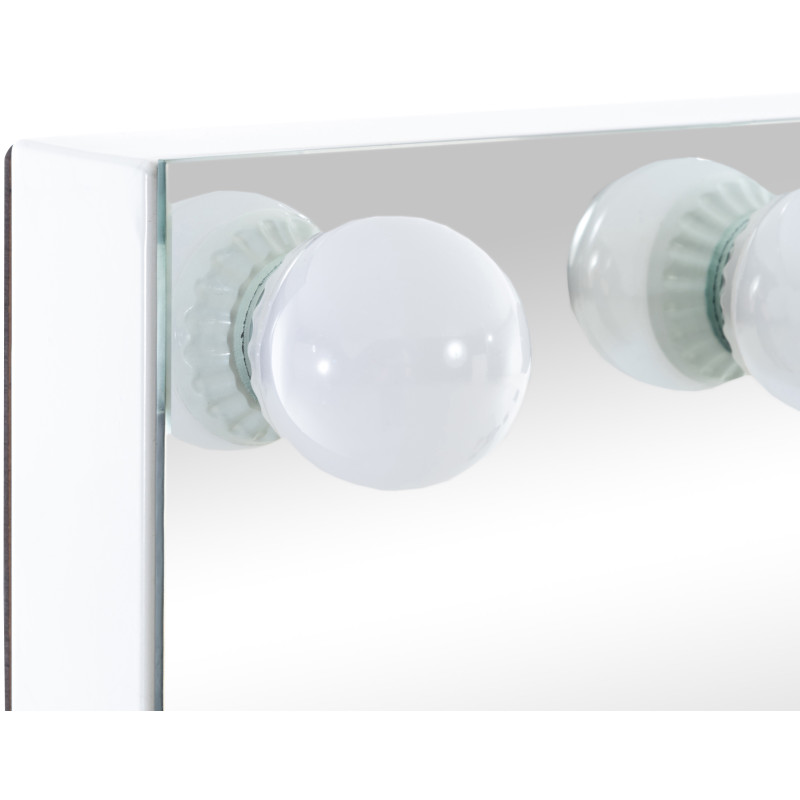 Miroir de maquillage blanc Palmdale