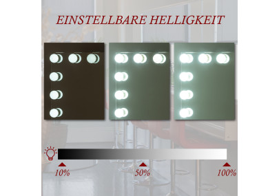 Miroir de maquillage blanc Palmdale
