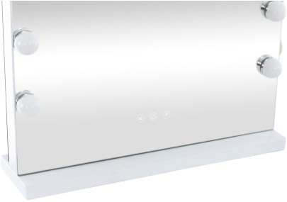 Miroir de maquillage blanc Murrieta