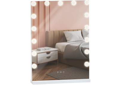 Espejo de maquillaje Murrieta Blanco